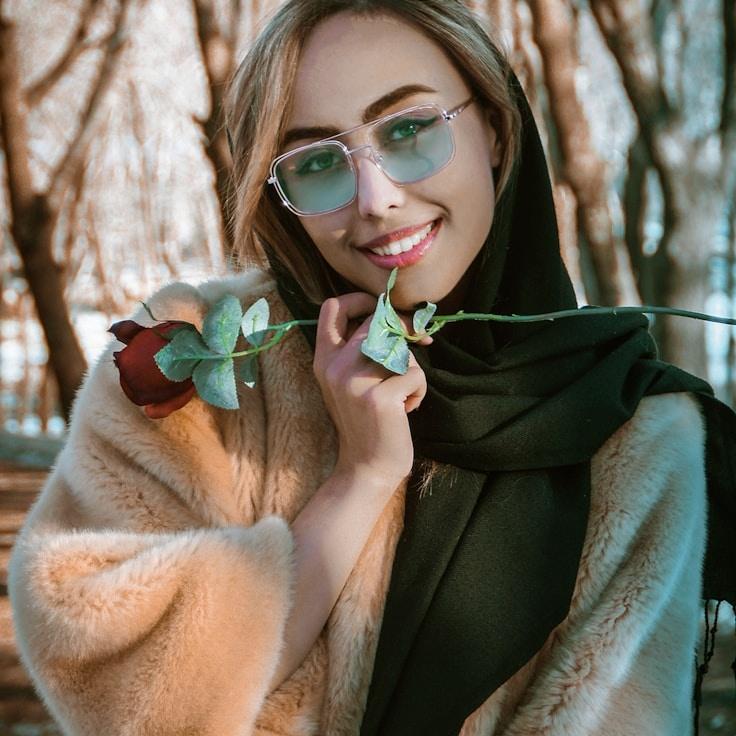 Portrait of Mina, group coordinator and fusion cooking expert